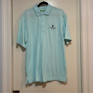 Men's Light Blue Polo Shirt